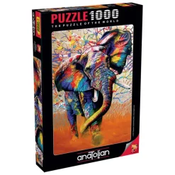 African Colours 1000 Piece Jigsaw Puzzle