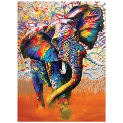 African Colours 1000 Piece Jigsaw Puzzle