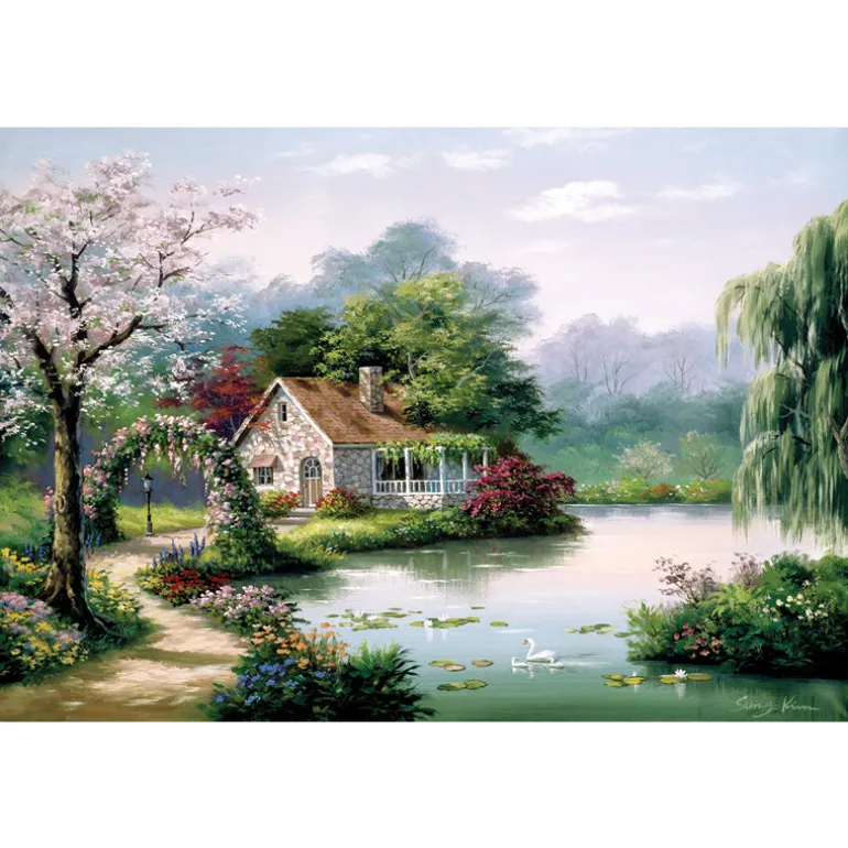 Arbor Cottage 260 Piece Jigsaw Puzzle