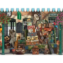 At the Train Station 1000 Piece Jigsaw Puzzle