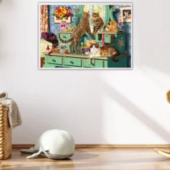 Cats Dressing Table 260 Piece Jigsaw Puzzle