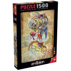 Circassian Girl Traveling the World 1500 Piece Jigsaw Puzzle