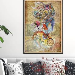 Circassian Girl Traveling the World 1500 Piece Jigsaw Puzzle