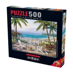 Coastal View 500 Piece Jigsaw Puzzle