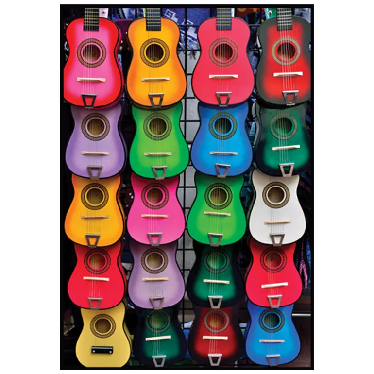 Colored of Music 500 Piece Jigsaw Puzzle