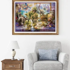Dino Toys Come Alive 1000 Piece Jigsaw Puzzle