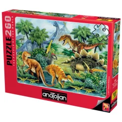 Dino Valley I 260 Piece Jigsaw Puzzle