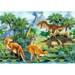 Dino Valley I 260 Piece Jigsaw Puzzle
