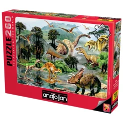 Dino Valley II 260 Piece Jigsaw Puzzle