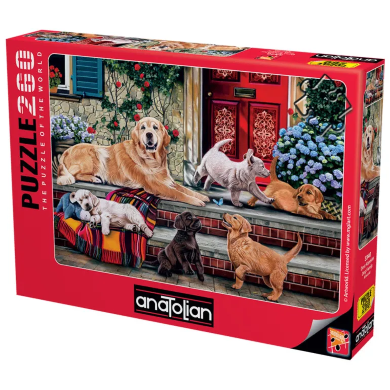 Dog Family 260 Piece Jigsaw Puzzle
