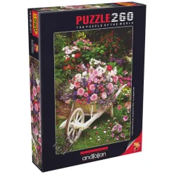 Garden Flowers 260 Piece Jigsaw Puzzle