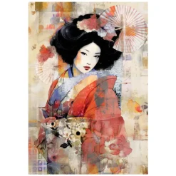 Geisha 500 Piece Jigsaw Puzzle