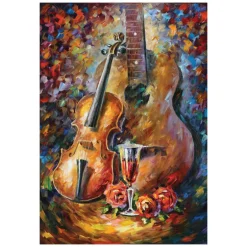 Guitar and Violin 500 Piece Jigsaw Puzzle