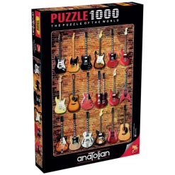 Guitar Collection 1000 Piece Jigsaw Puzzle