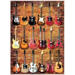 Guitar Collection 1000 Piece Jigsaw Puzzle