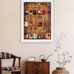 Guitar Collection 1000 Piece Jigsaw Puzzle