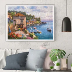 Harbor Garden 1000 Piece Jigsaw Puzzle