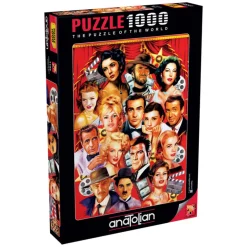 Hollywood Stars 1000 Piece Jigsaw Puzzle
