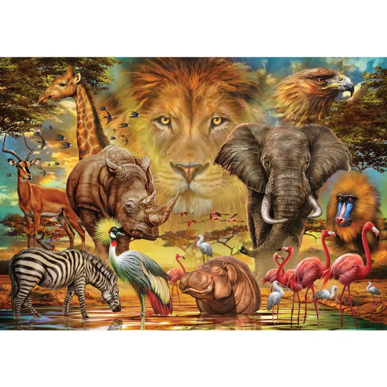 King in the Sky 260 Piece Jigsaw Puzzle