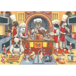 Kool Kat Kuisine 500 Piece Jigsaw Puzzle