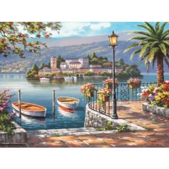 Lago del Porto 1000 Piece Jigsaw Puzzle