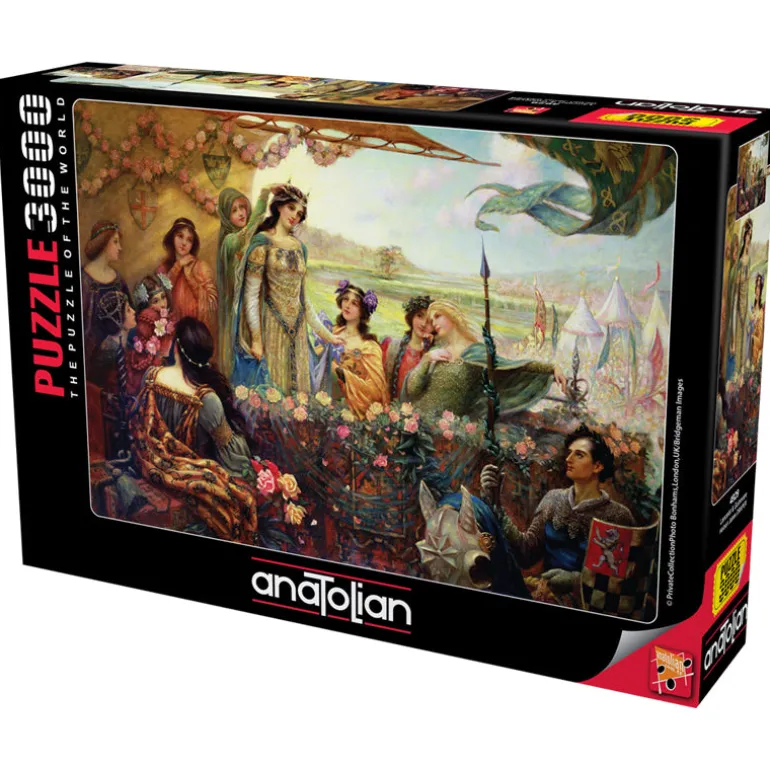 Lancelot Guinevere 3000 Piece Jigsaw Puzzle