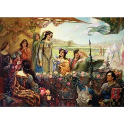 Lancelot Guinevere 3000 Piece Jigsaw Puzzle
