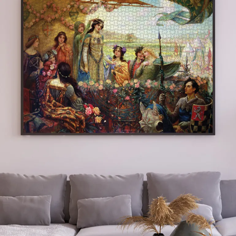 Lancelot Guinevere 3000 Piece Jigsaw Puzzle