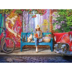 Morning Reading 1000 Piece Jigsaw Puzzle