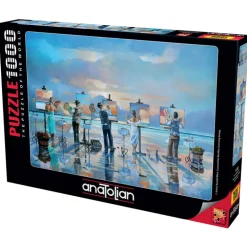 Painting Up a Storm 1000 Piece Jigsaw Puzzle
