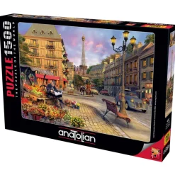 Paris Street Life 1500 Piece Jigsaw Puzzle