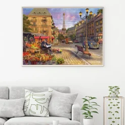 Paris Street Life 1500 Piece Jigsaw Puzzle