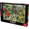 Peacock in the Garden 1000 Piece Jigsaw Puzzle