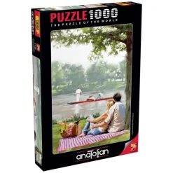 Picnic by the River 1000 Piece Jigsaw Puzzle