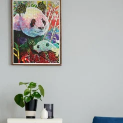 Rainbow Panda 1000 Piece Jigsaw Puzzle
