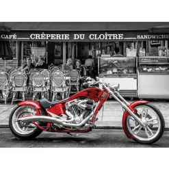 Red Chopper 1000 Piece Jigsaw Puzzle
