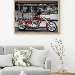 Red Chopper 1000 Piece Jigsaw Puzzle