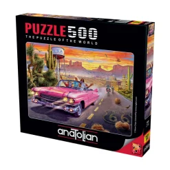 Route 66 500 Piece Jigsaw Puzzle