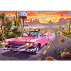 Route 66 500 Piece Jigsaw Puzzle