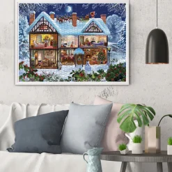 Seasons House 1000 Piece Jigsaw Puzzle