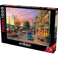 Seine Sunset 1000 Piece Jigsaw Puzzle