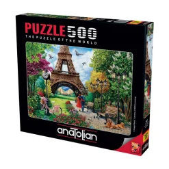 Spring in Paris 500 Piece Jigsaw Puzzle