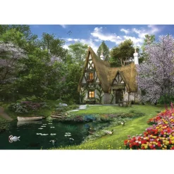 Spring Lake Cottage 3000 Piece Jigsaw Puzzle