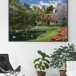 Spring Lake Cottage 3000 Piece Jigsaw Puzzle