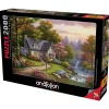 Stonybrook Falls Cottage 2000 Piece Jigsaw Puzzle