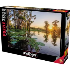 Sunrise Over Duck Lake 3000 Piece Jigsaw Puzzle
