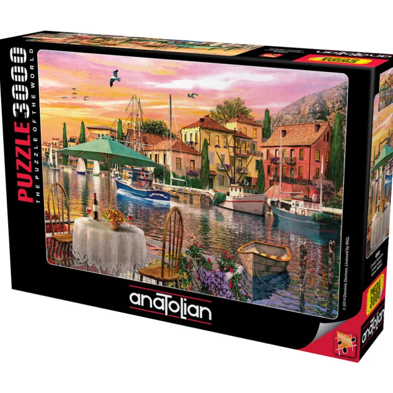 Sunset Harbour 3000 Piece Jigsaw Puzzle