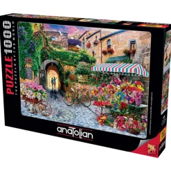 The Flower Market 1000 Piece Jigsaw Puzzle