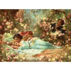 The Rose Bower 1000 Piece Jigsaw Puzzle