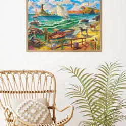 The Seashore View 500 Piece Jigsaw Puzzle